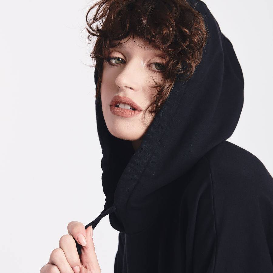 Premiata Poncho con cappuccio PR354100 Promozione