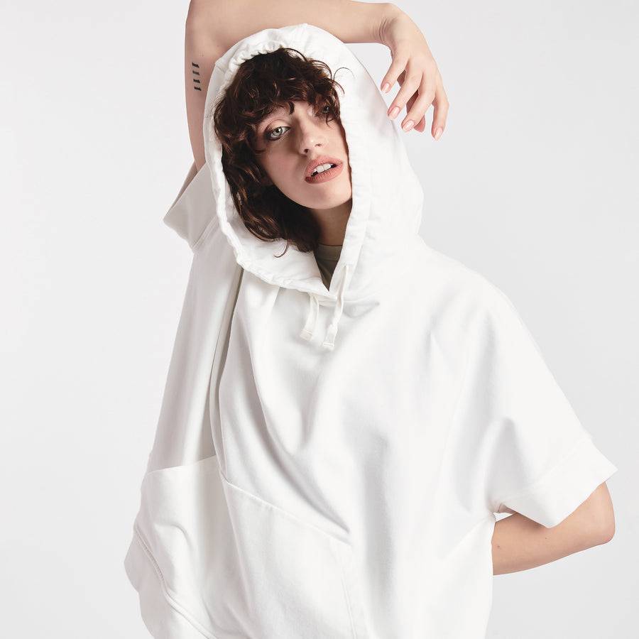 Premiata Poncho con cappuccio PR354230 Pezzi Unici