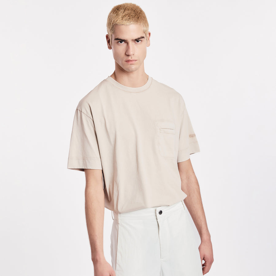 Premiata T-shirt over in cotone PR362705 Vendite Flash