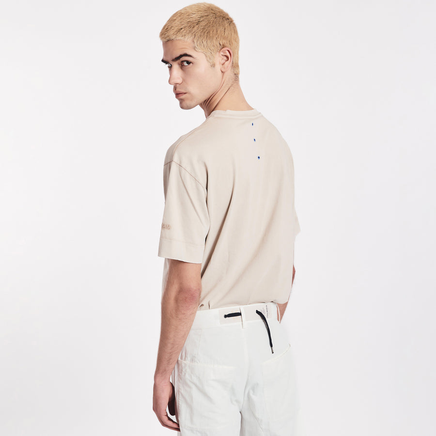 Premiata T-shirt over in cotone PR362705 Vendite Flash