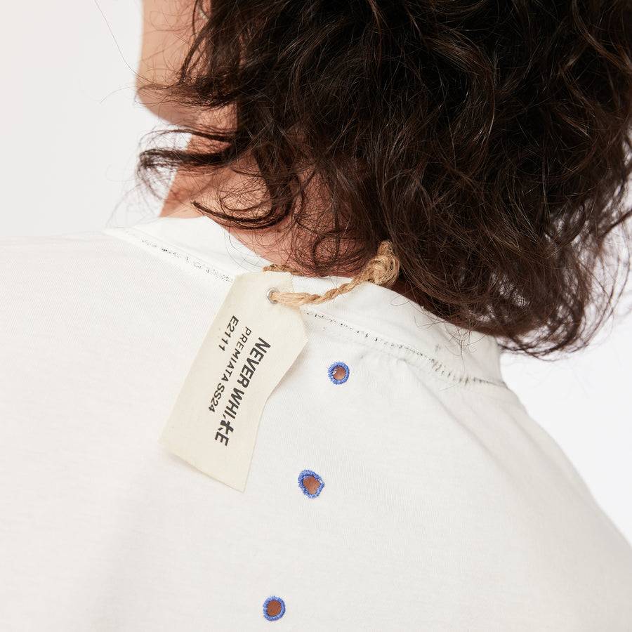 Premiata T-shirt PR364203 Never White in cotone Nuova