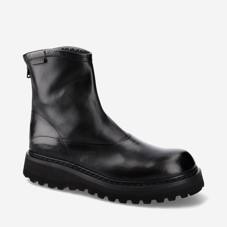 Premiata Stivaletti 31157T1 in pelle di cavallo Fino Al -60%