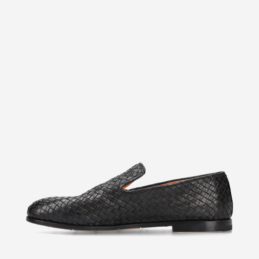 Premiata Slip-on Arden 32154C in vitello intrecciato Novità