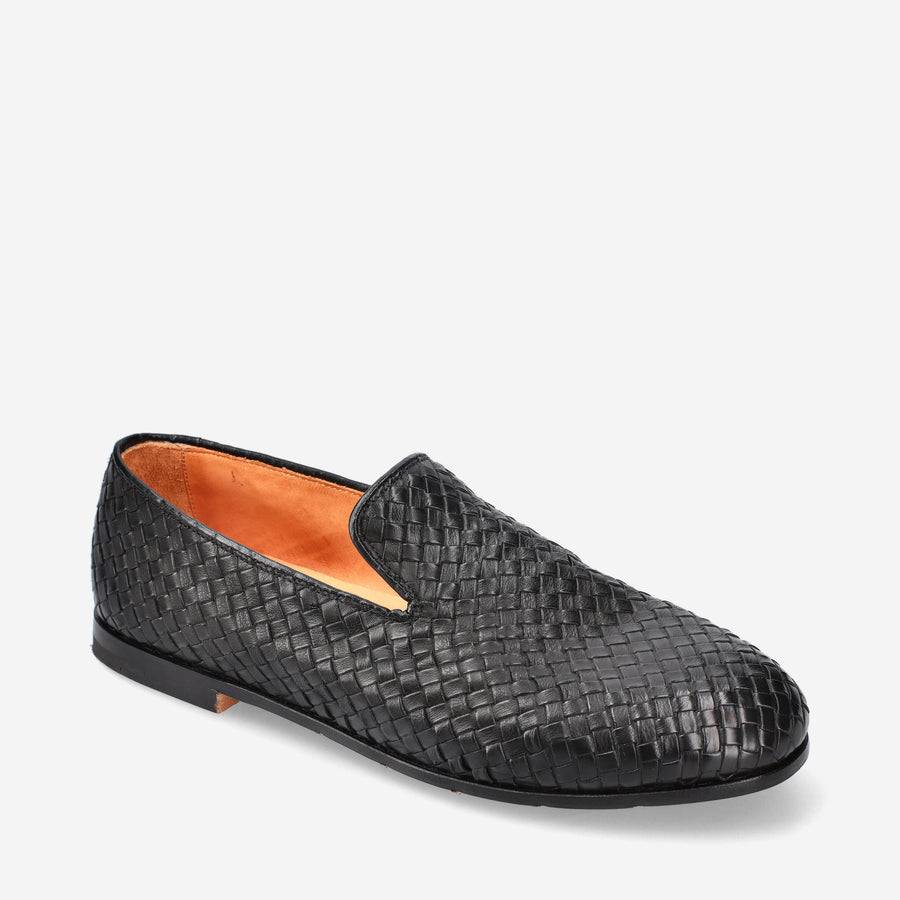 Premiata Slip-on Arden 32154C in vitello intrecciato Novità