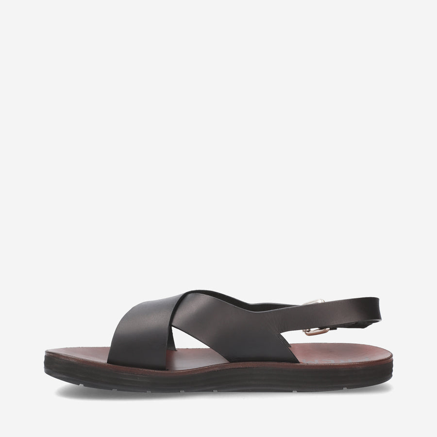 Premiata Sandali in pelle 32164A Sconto