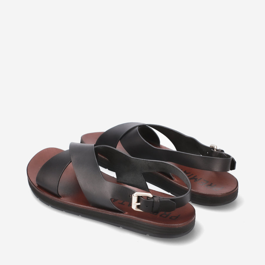Premiata Sandali in pelle 32164A Sconto