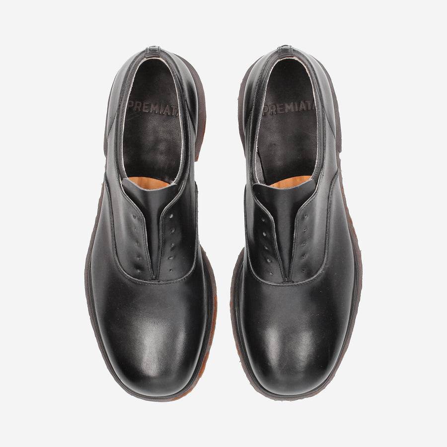Premiata Oxford Premiata in vitello Vendita Calda