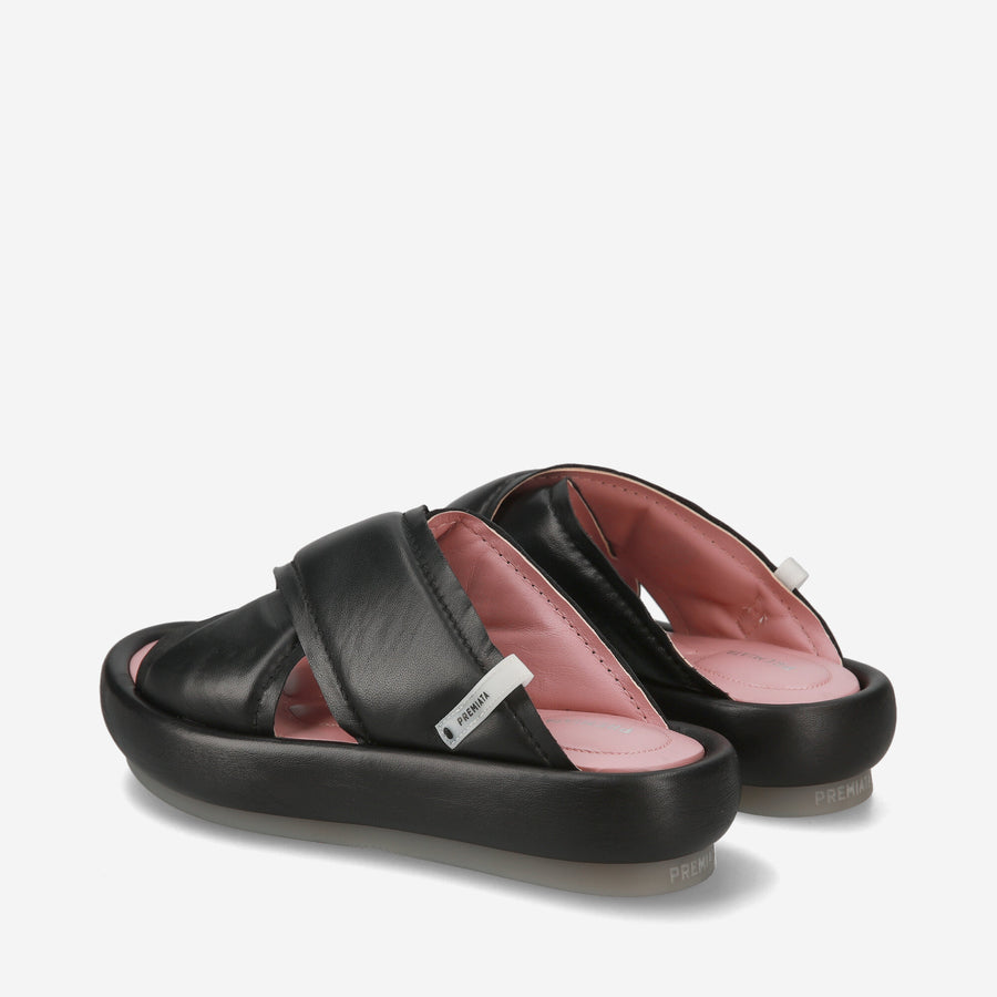 Premiata Sandali soft M6726A con zeppa in nappa imbottita Fino al 60% di sconto