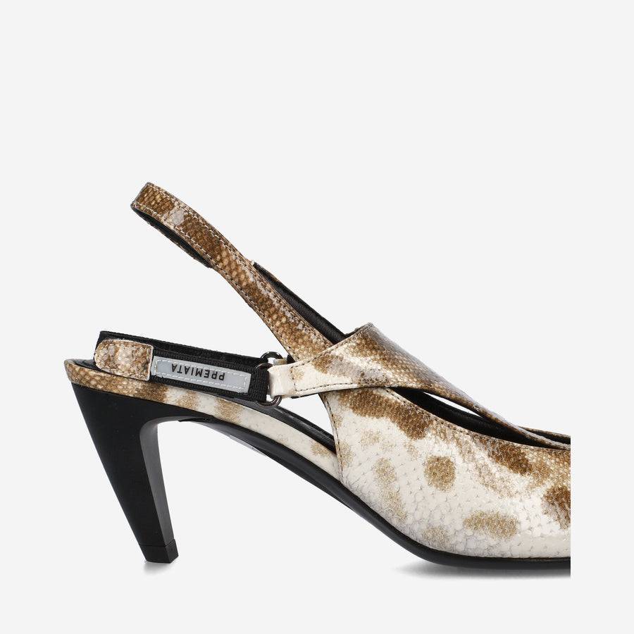 Premiata Décolleté slingback TBar M6660B Super sconto