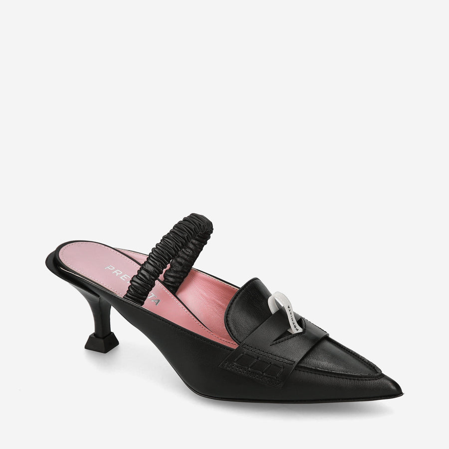 Premiata Décolleté slingback M6679A in nappa Black Friday Prezzi