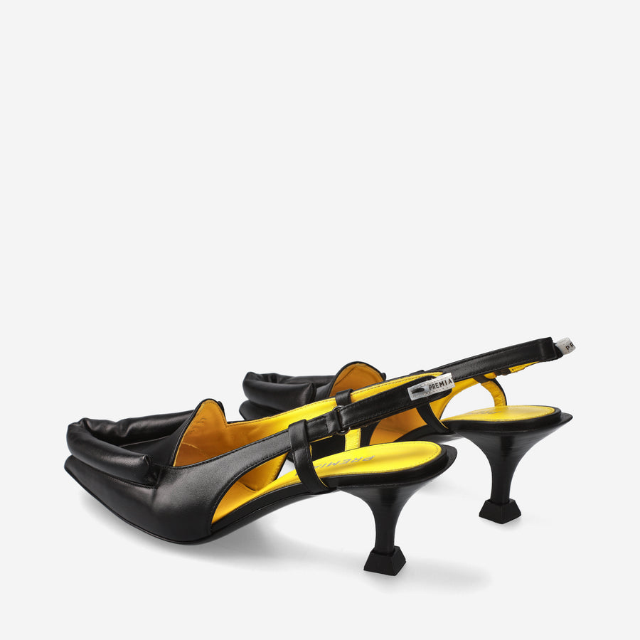 Premiata Décolleté slingback M6681A in nappa In vendita