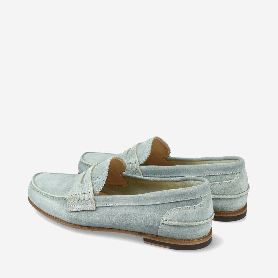 Premiata Mocassini M6780A in suede alga 50% di sconto per tempo limitato