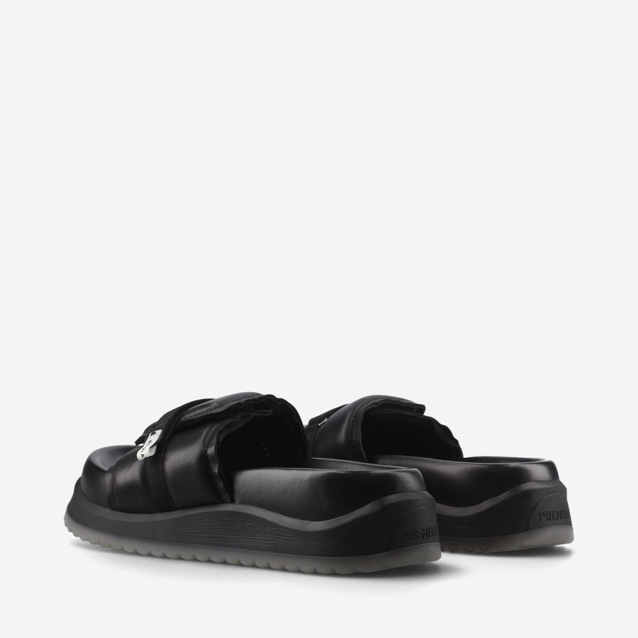Premiata Sandali bassi in nappa imbottita M6697C Promozione