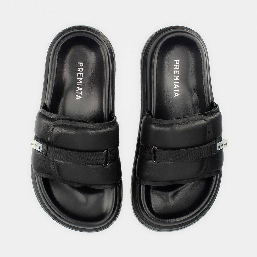 Premiata Sandali bassi in nappa imbottita M6697C Promozione