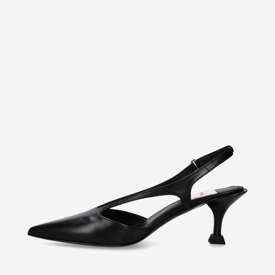 Premiata Décolleté slingback M6425A in vitello Consegna Veloce