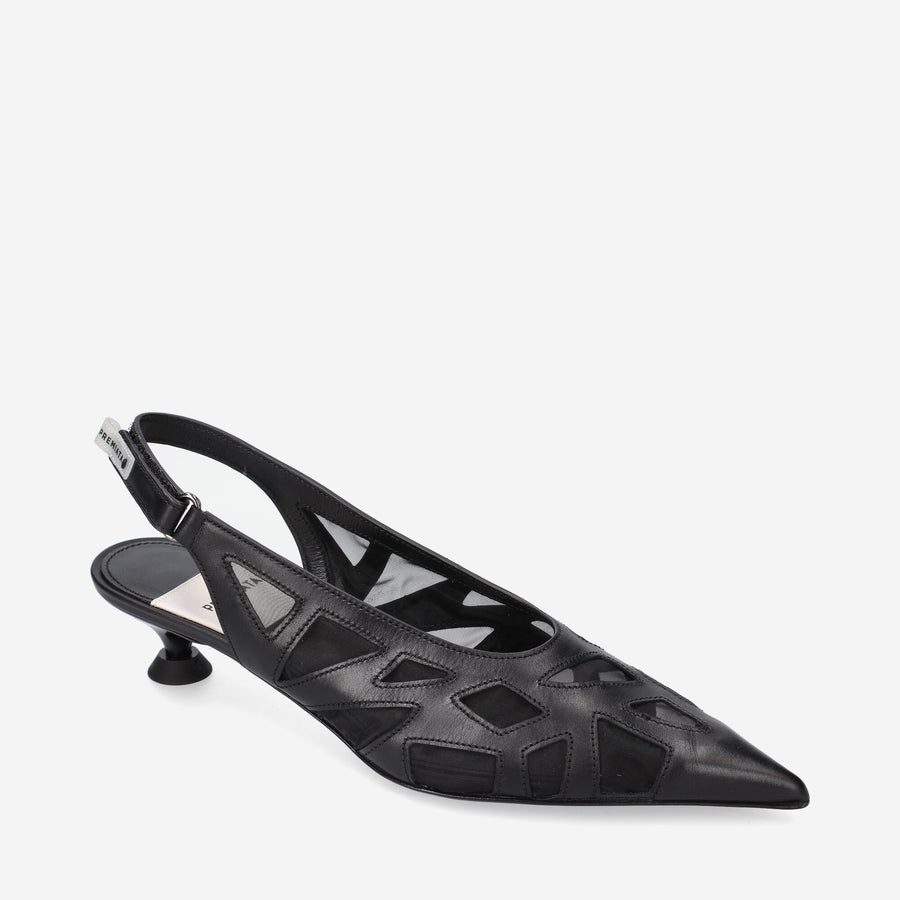 Premiata Slingback M6453A in nappa Promozione Limitata