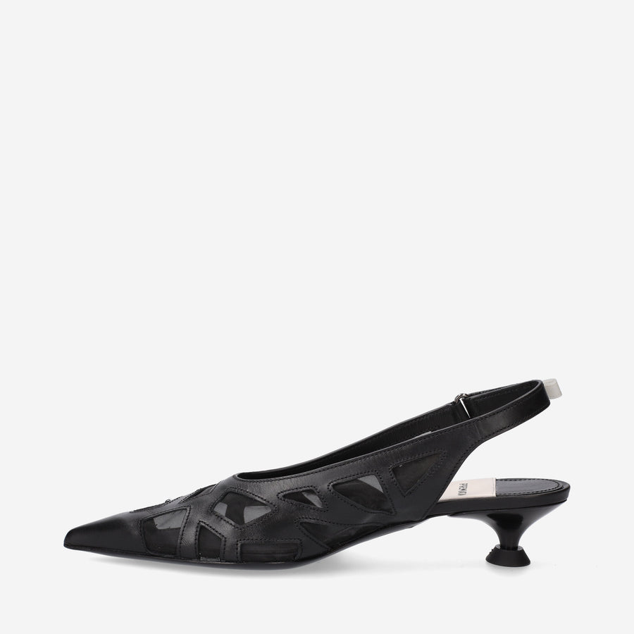 Premiata Slingback M6453A in nappa Promozione Limitata