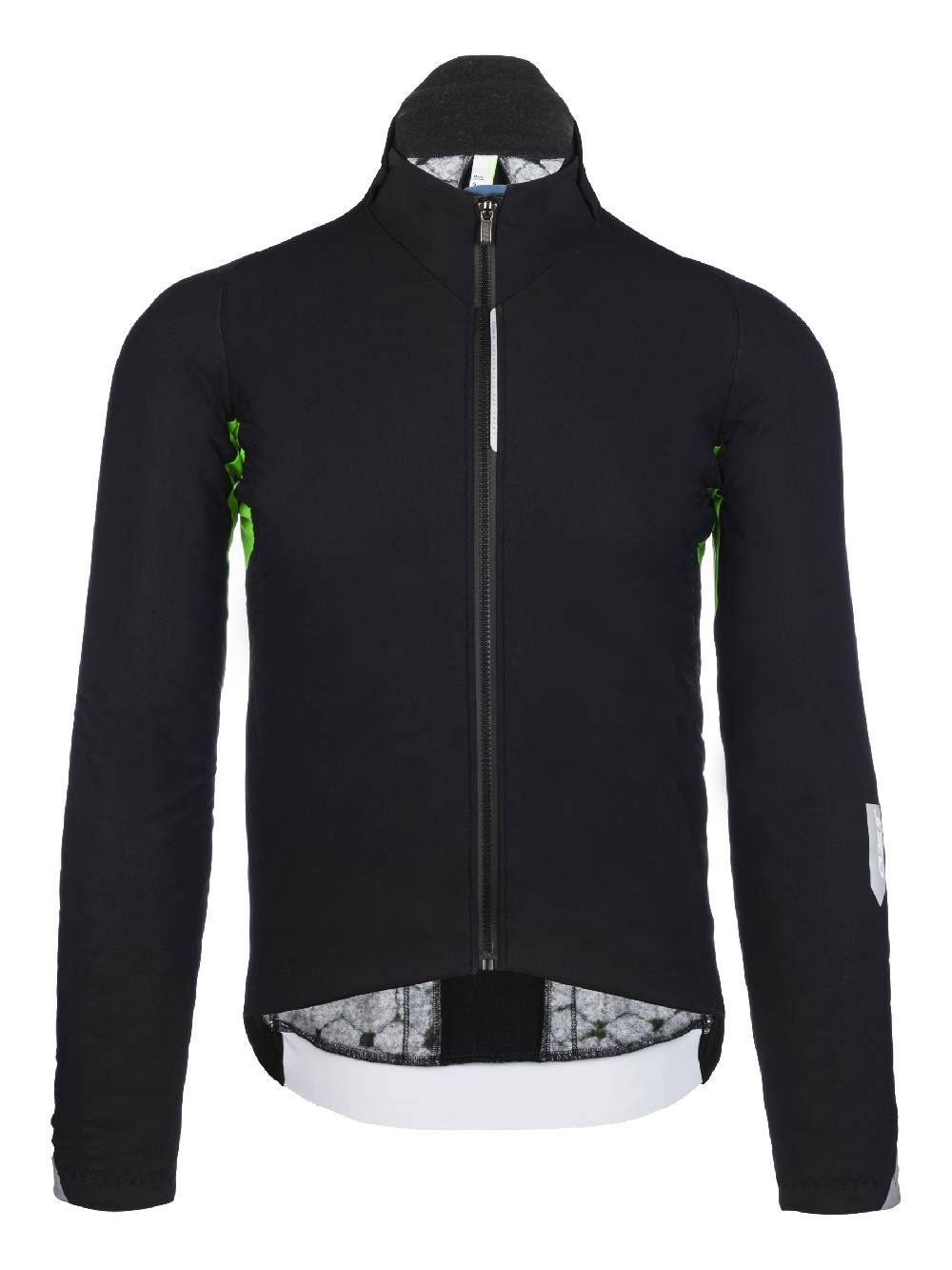Q36.5 Dottore Termico Giacca Nero / Verde Saldi Di Fabbrica