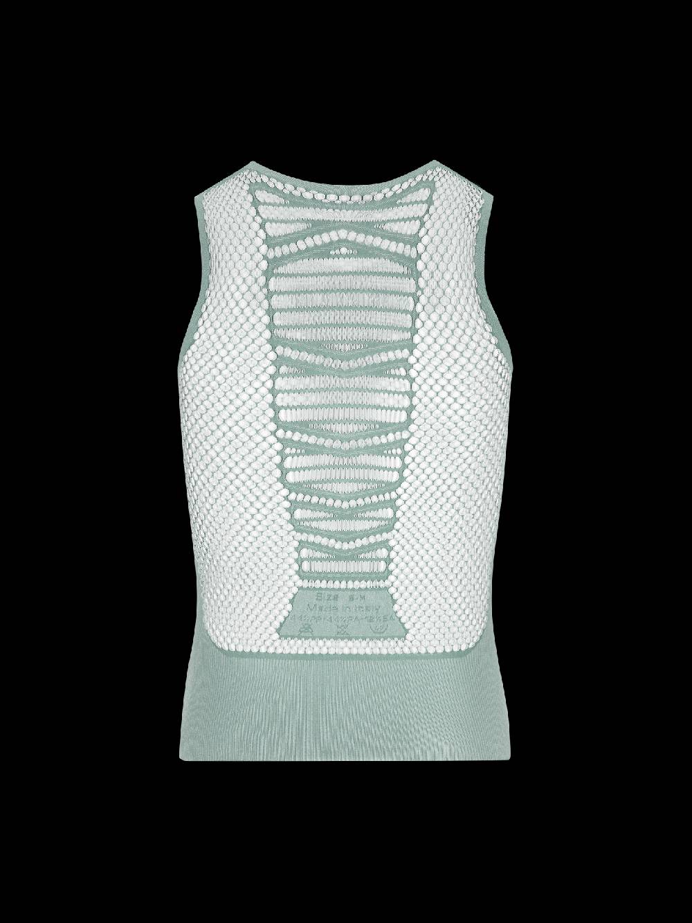 Q36.5 Intimo 0 Mesh Senza Maniche Verde Oliva Prezzo Ridotto