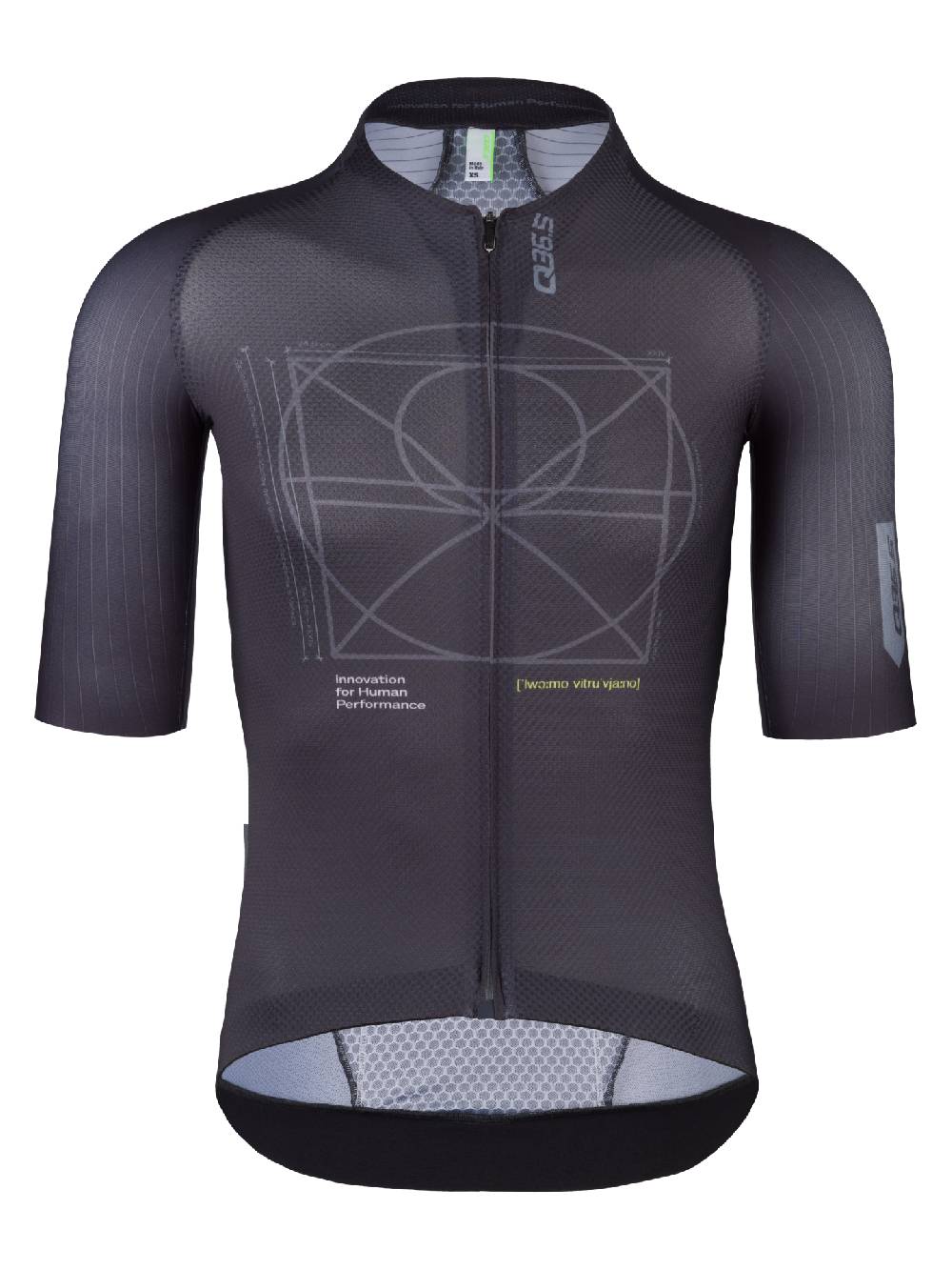 Q36.5 Gregarius Clima Vitruvian Maglia Grigio Antracite In Vendita