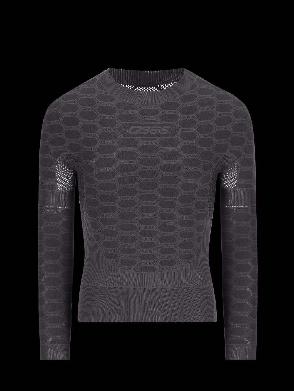 Q36.5 Intimo 3 Maniche Lunghe Grigio Antracite Nuovo