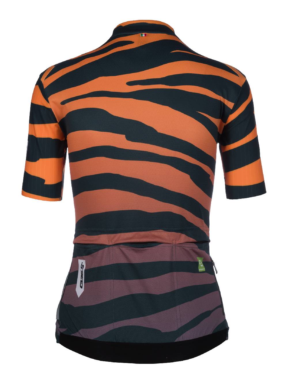 Q36.5 G1 Tiger Maglia Donna Arancione Vendite Flash