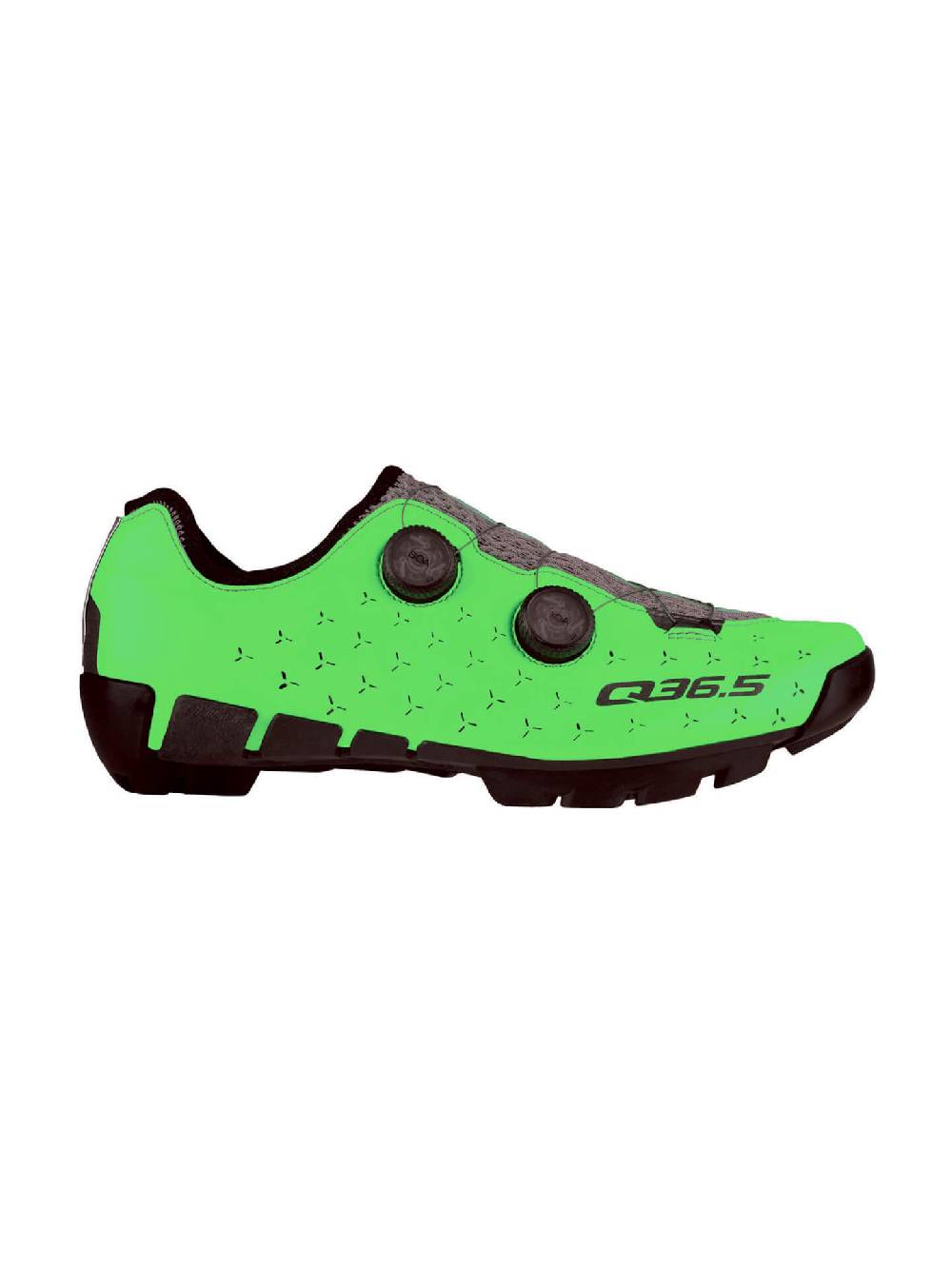 Q36.5 Unique Scarpe Adventure Verde Fluo Sconto