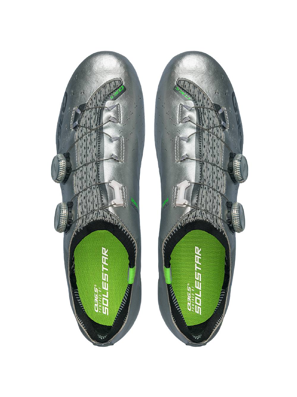 Q36.5 Unique Scarpe Strada Grigio Argento Online