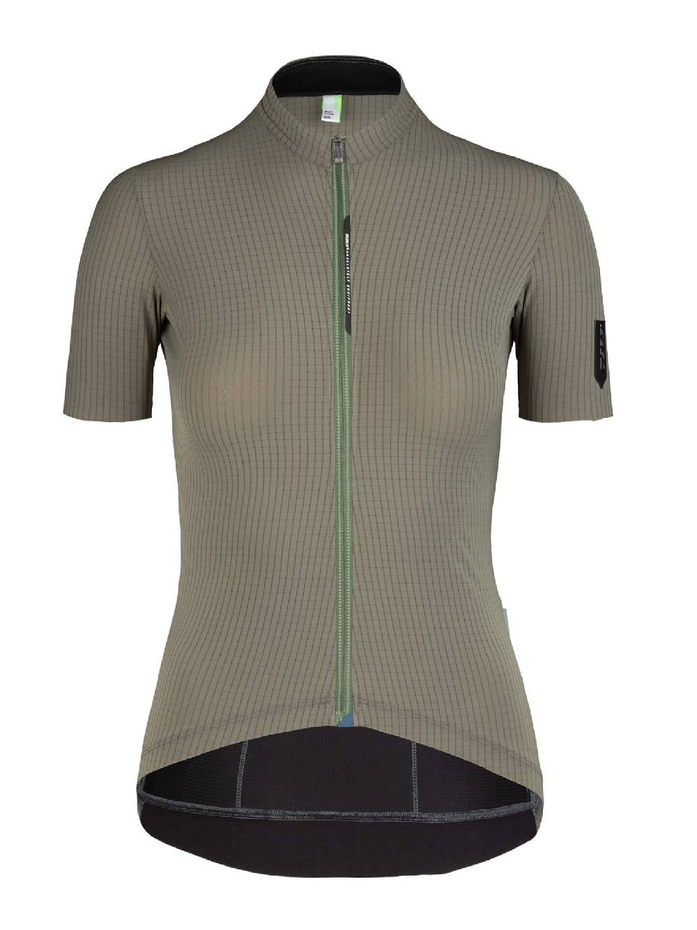 Q36.5 Pinstripe X Maglia Donna Verde Oliva Nuovo