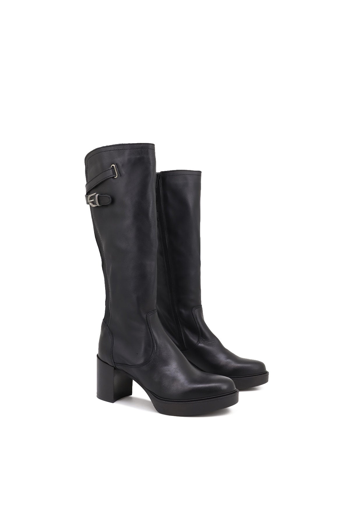 Queen Helena Stivali - A33 - vera pelle Outlet