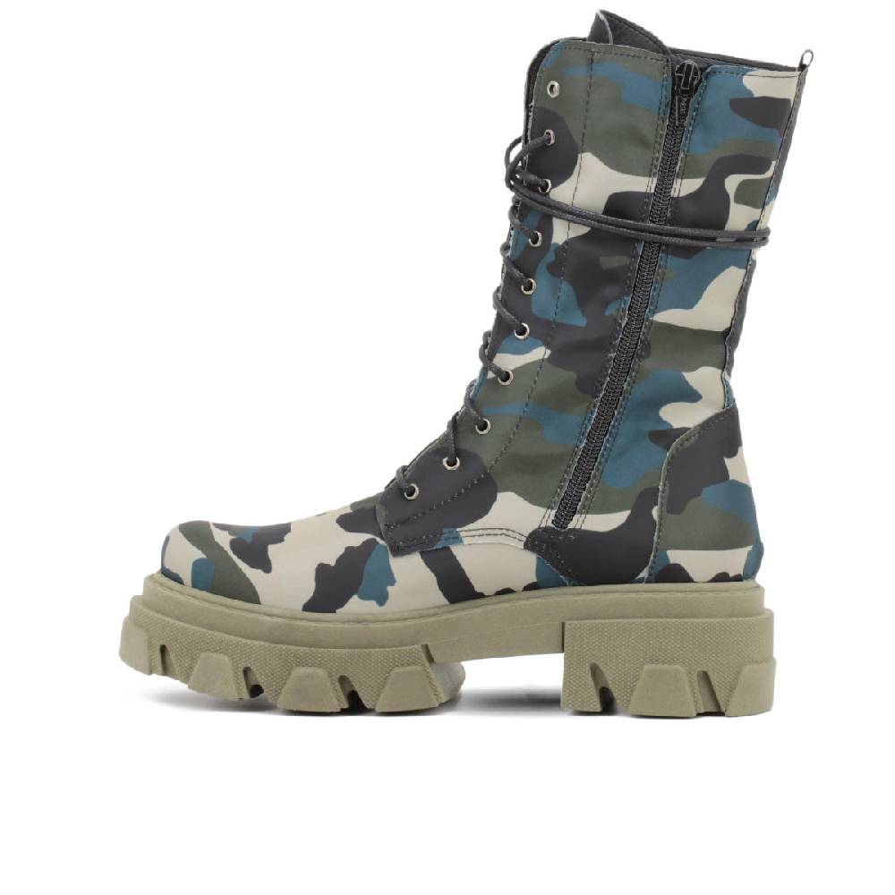 Queen Helena Anfibi - LUNA 30 camouflage Novità