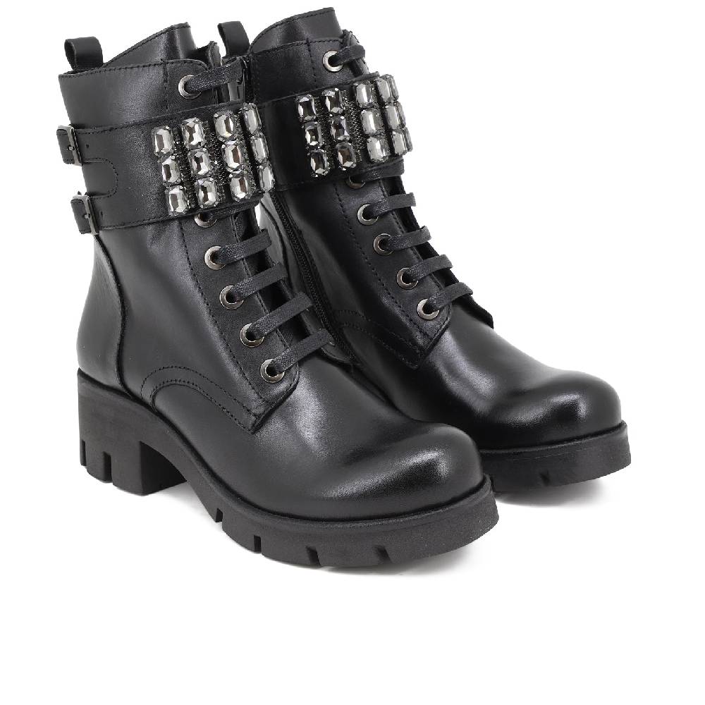 Queen Helena Anfibi - RT2470 - vera pelle Offerte stagionali