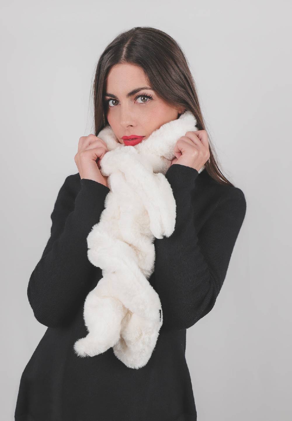 Queen Helena Sciarpa peluche - SC01 Qualità