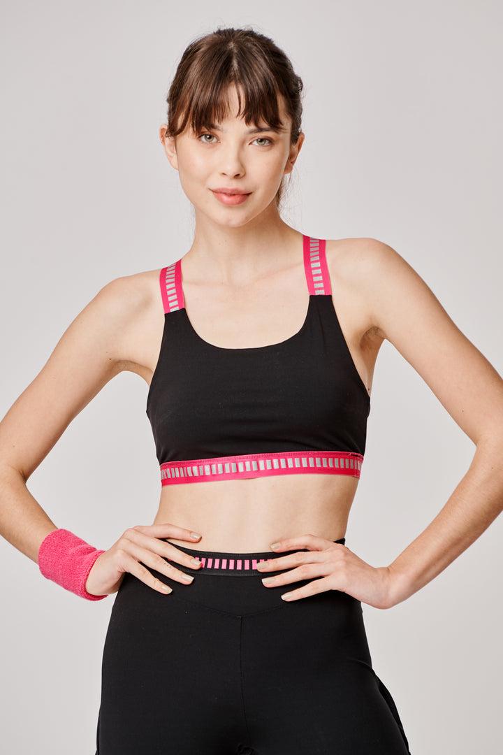 Sàpopa Cloe Black-Fucsia Bra Economico