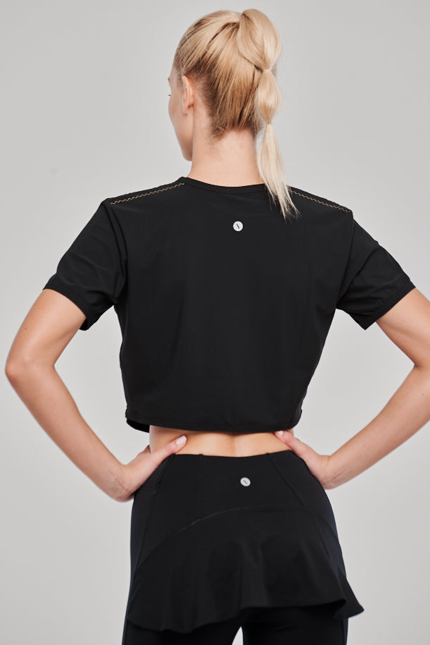 Sàpopa Sapopa Black T Shirt Vendite Flash