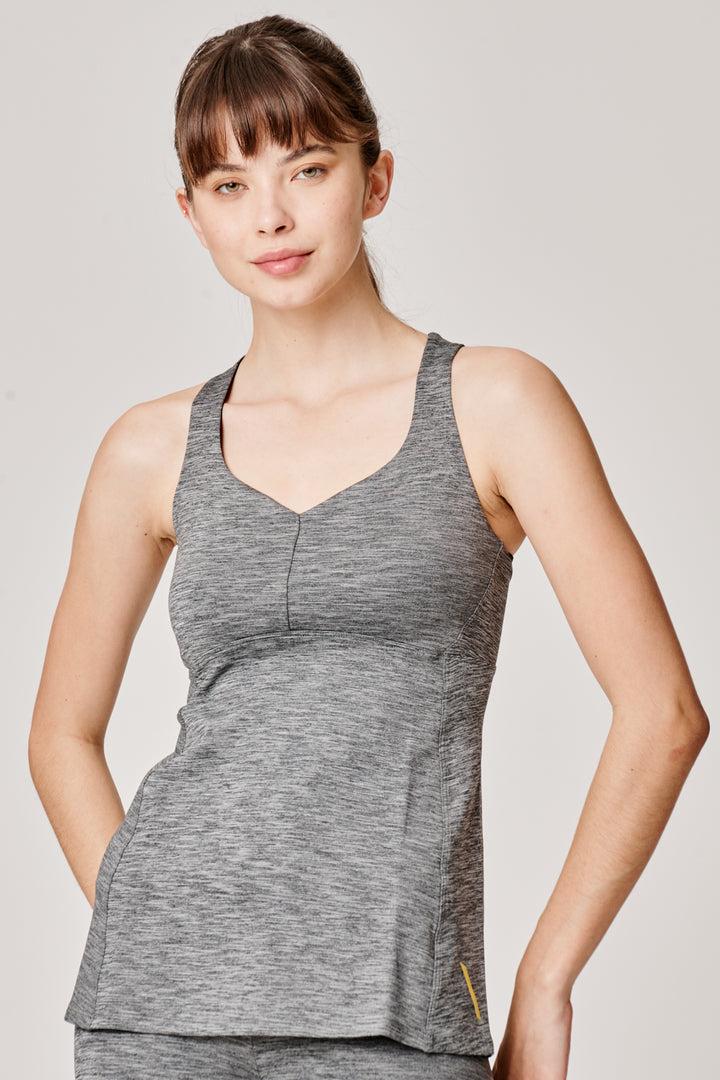 Sàpopa Pesca Grey Tank Top Negozi Online