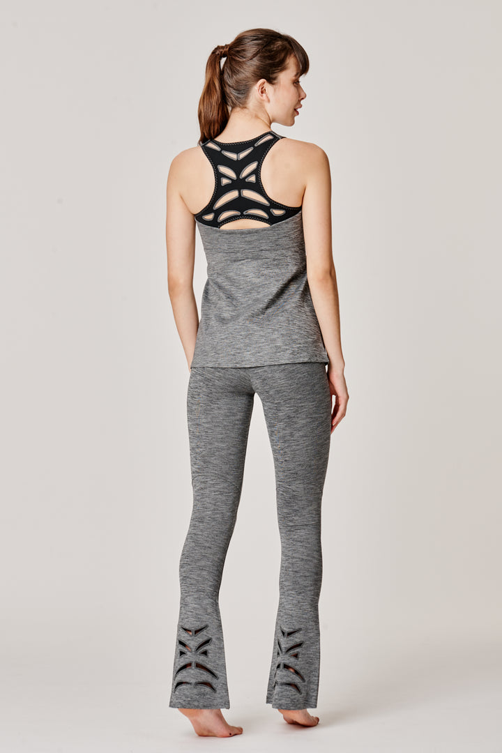 Sàpopa Pesca Grey Tank Top Negozi Online