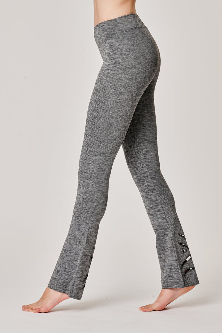 Sàpopa Vortice Grey Flare Leggings Offerte