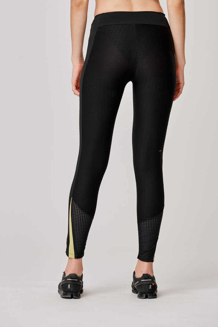 Sàpopa Lalla 3D Texture Yellow Leggings Hotsell