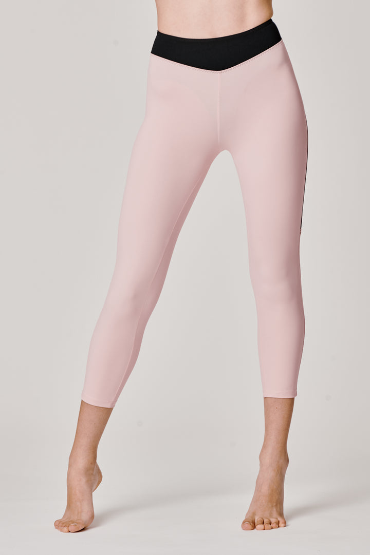 Sàpopa Valeria Crop Pink Leggings Vendite Flash