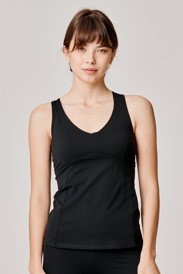 Sàpopa Tulipano Grey Lace Tank Top Moda