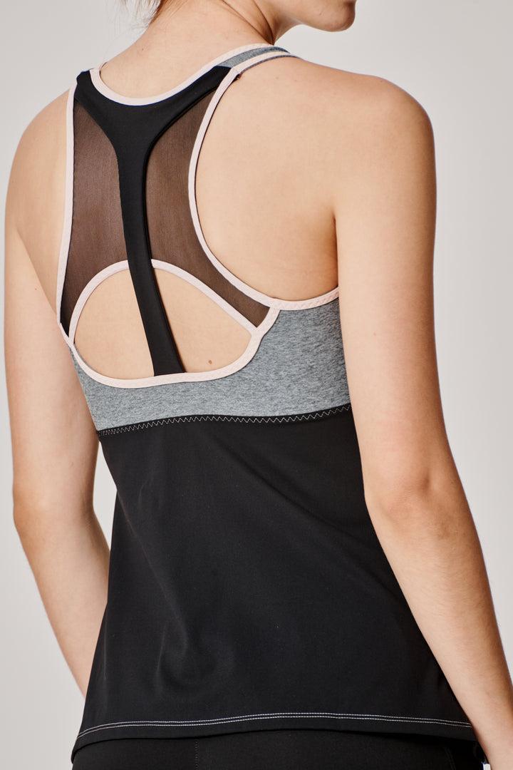 Sàpopa Classico Grey-Pink Tank Top Presa
