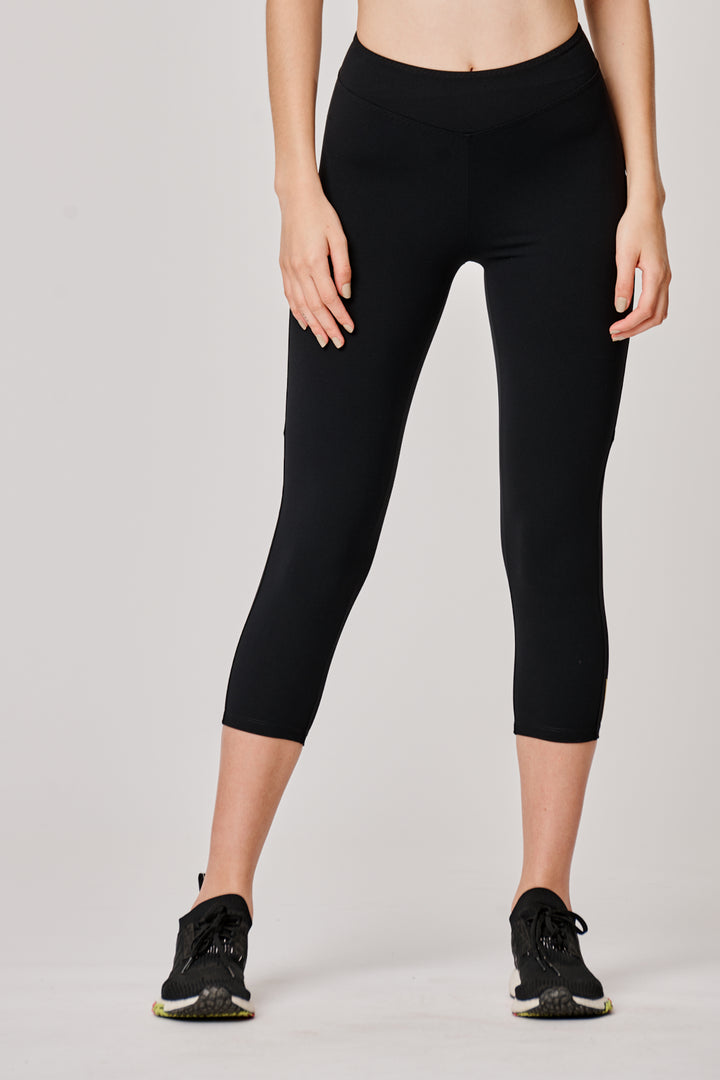 Sàpopa Valeria Crop Black Leggings Outlet