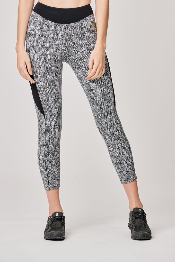 Sàpopa Valeria Crop Grey Bouclè Leggings Italia