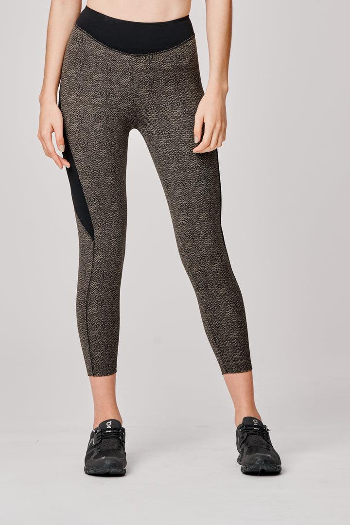 Sàpopa Valeria Crop Green Mud Leggings Prezzo Ridotto