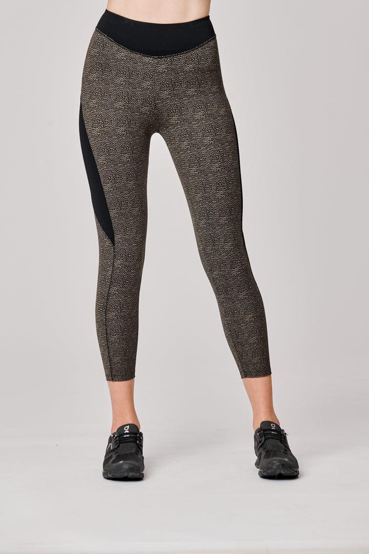 Sàpopa Valeria Crop Green Mud Leggings Prezzo Ridotto