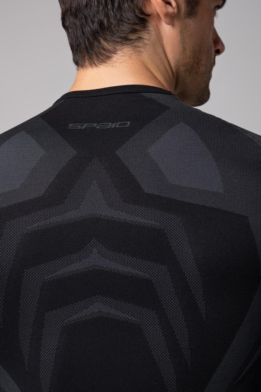 Spaio SPAIO MAGLIA M/L TERMOATTIVA "CONFIDENCE" NERO/GRIGIO Offerta