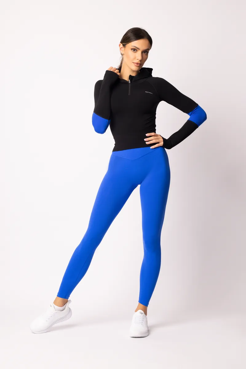 Spaio SPAIO FELPA ADAPT – DOUBLE COLOUR COBALT/BLACK Outlet