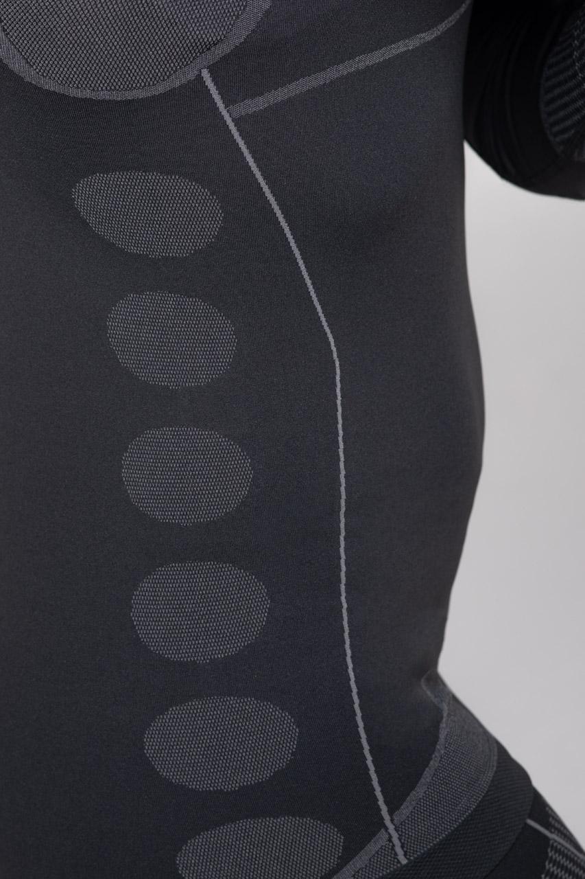 Spaio SPAIO MAGLIETTA TERMOATTIVA CON MANICHE LUNGHE THERMO-EVO DONNA GRIGIO/GRIGIO CHIARO Nuova