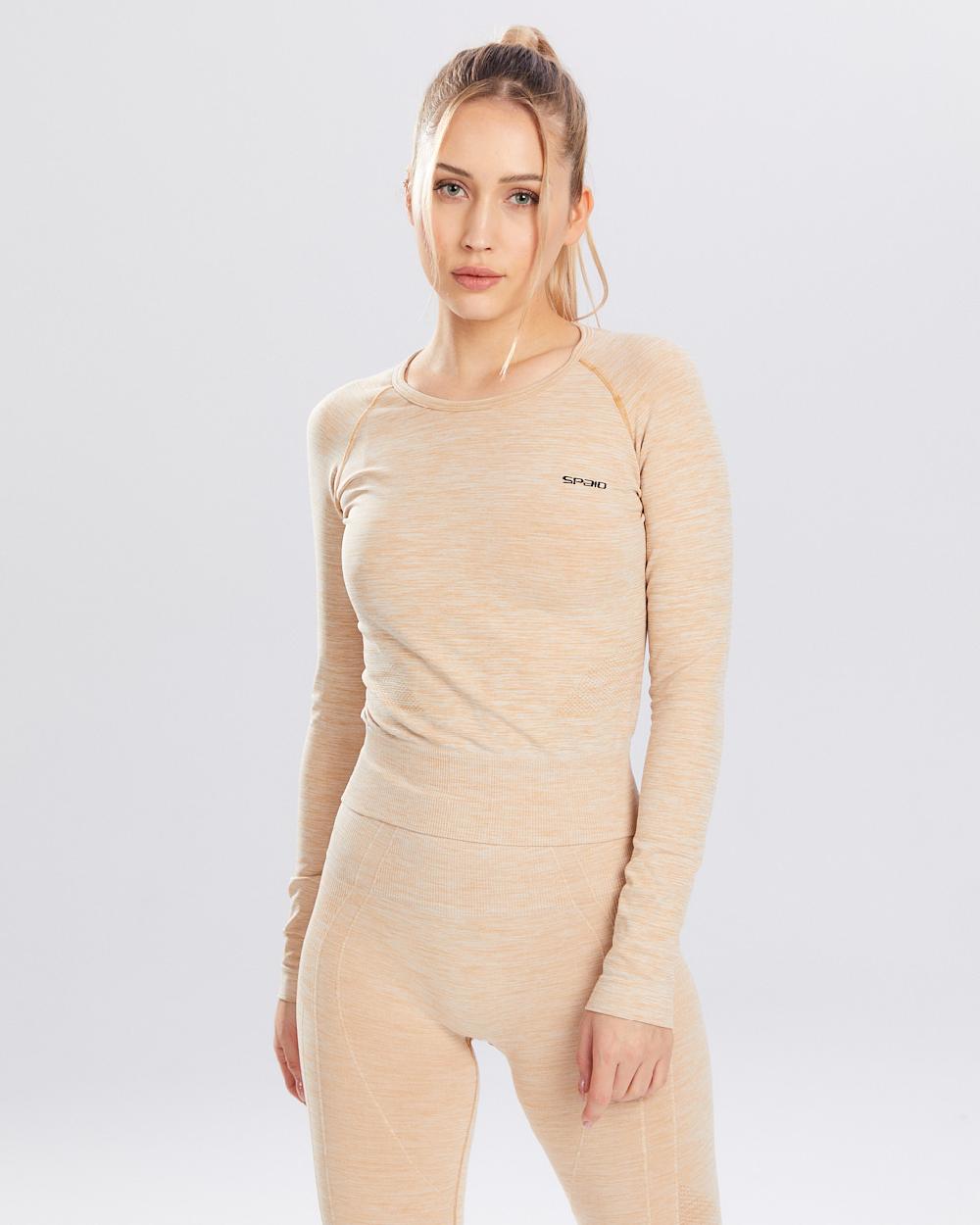 Spaio SPAIO RASHGUARD MELANGE MANICHE LUNGHE ICED COFFEE Italy